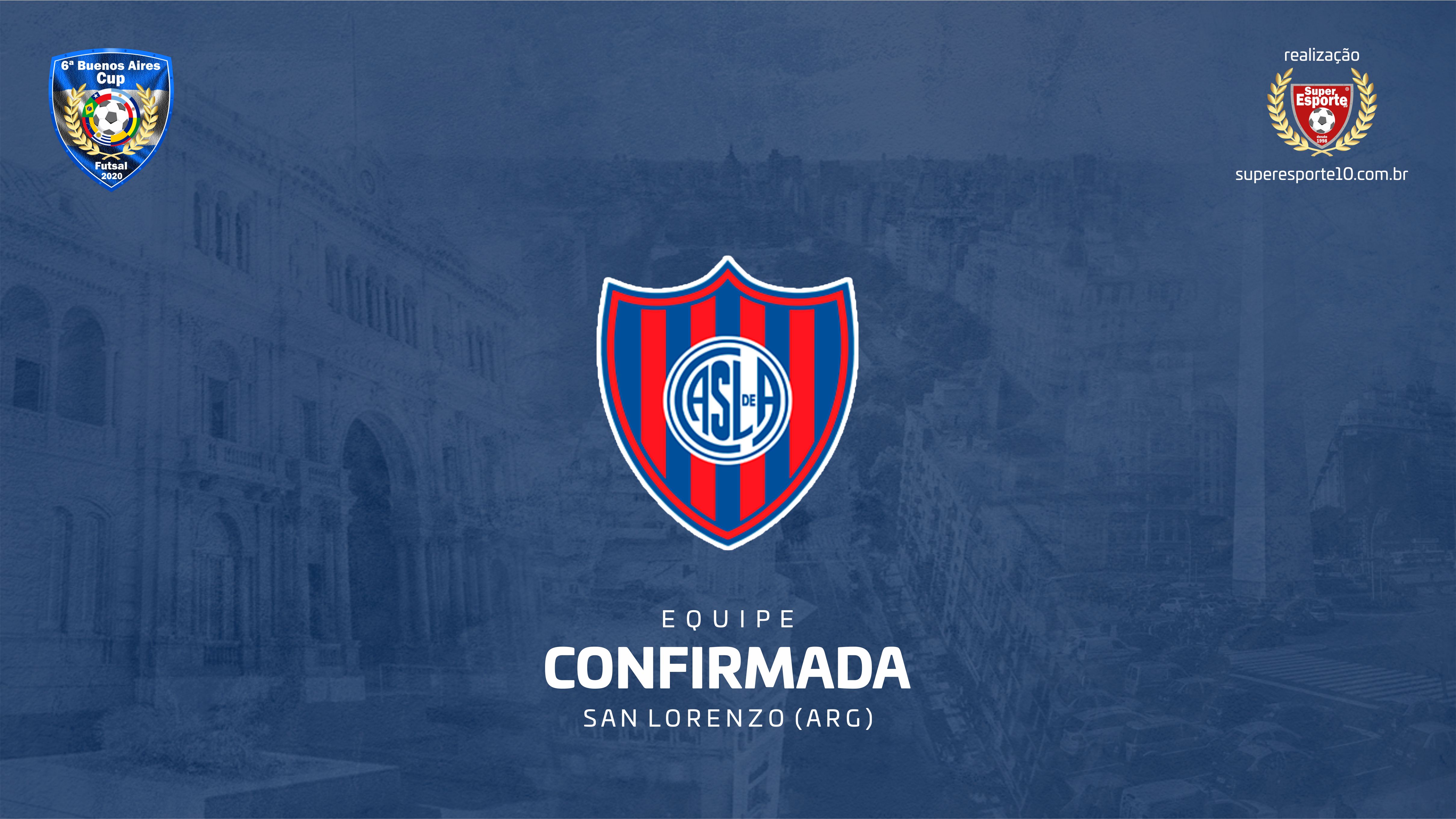San Lorenzo confirma participação