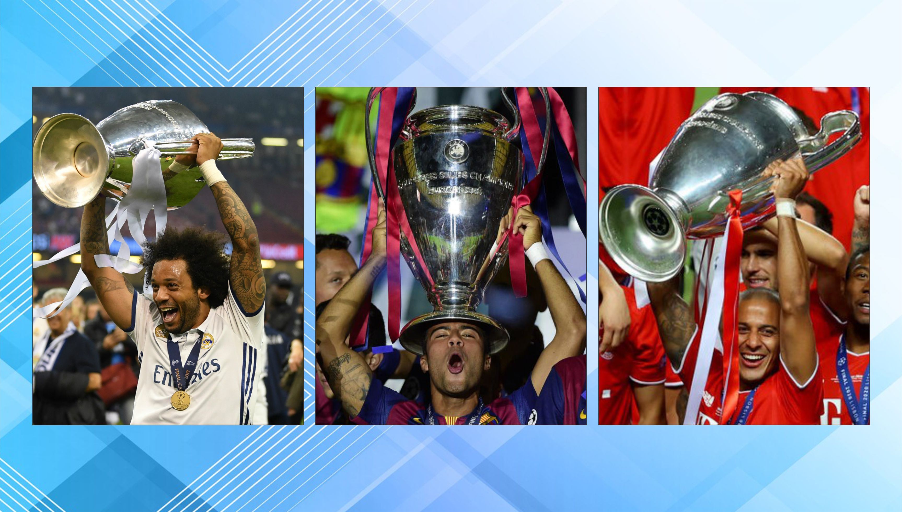 Campeões da Champions tem história na Super Esporte10