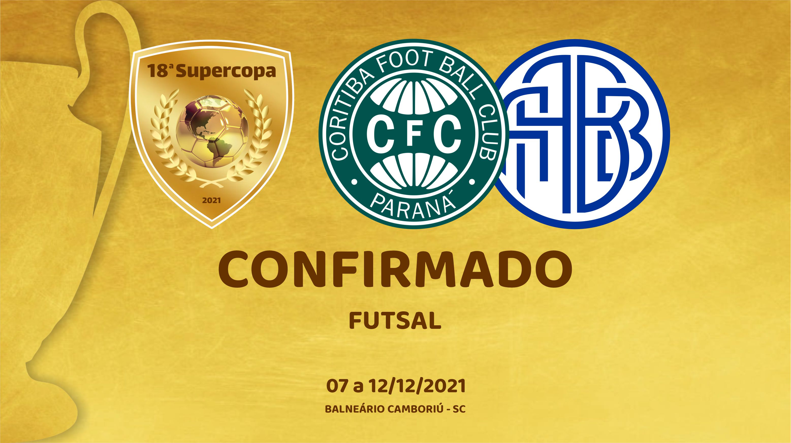 Coritiba/AABB na Supercopa em dezembro