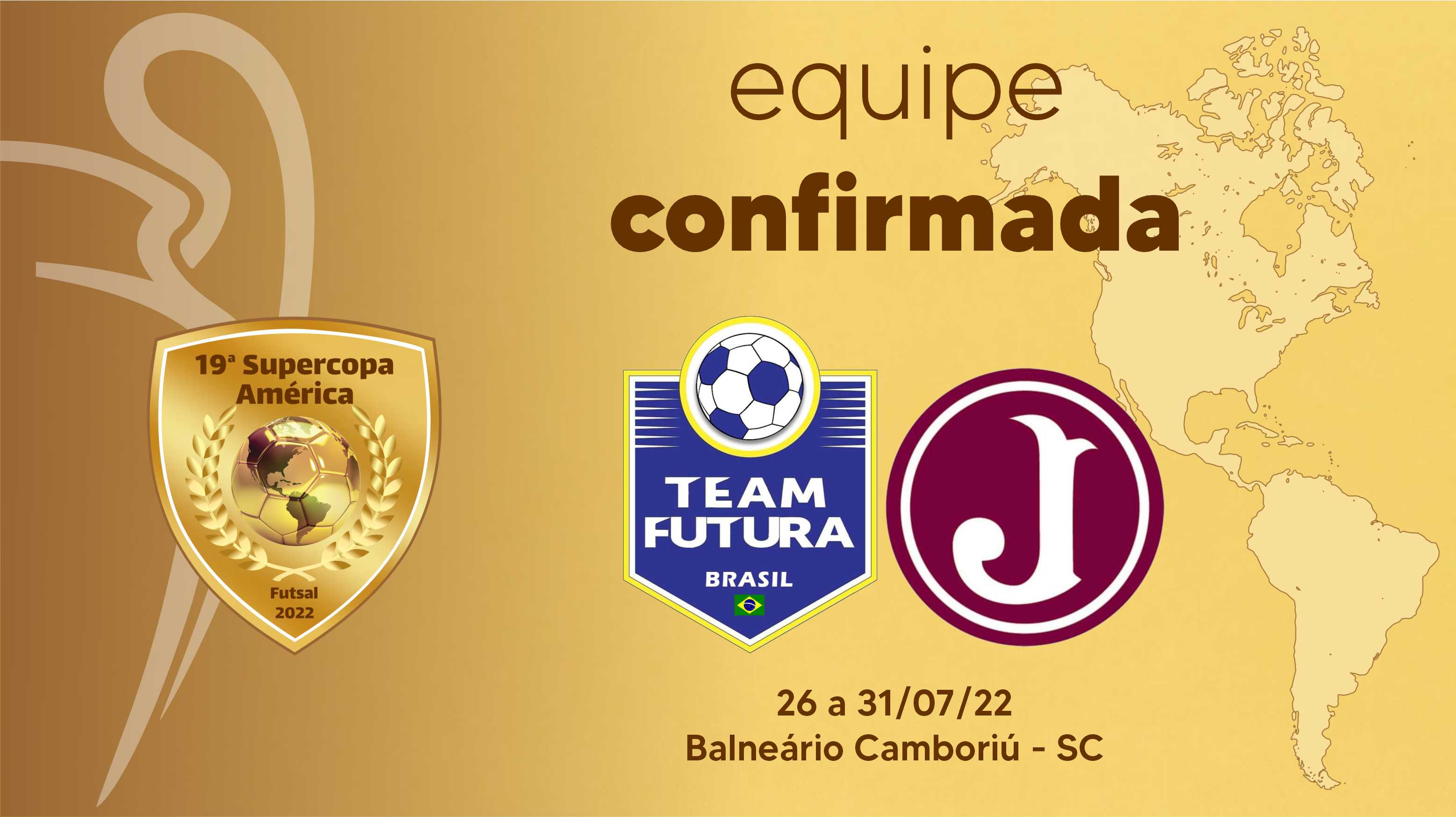 Team Futura em parceria com o Juventus na Supercopa América