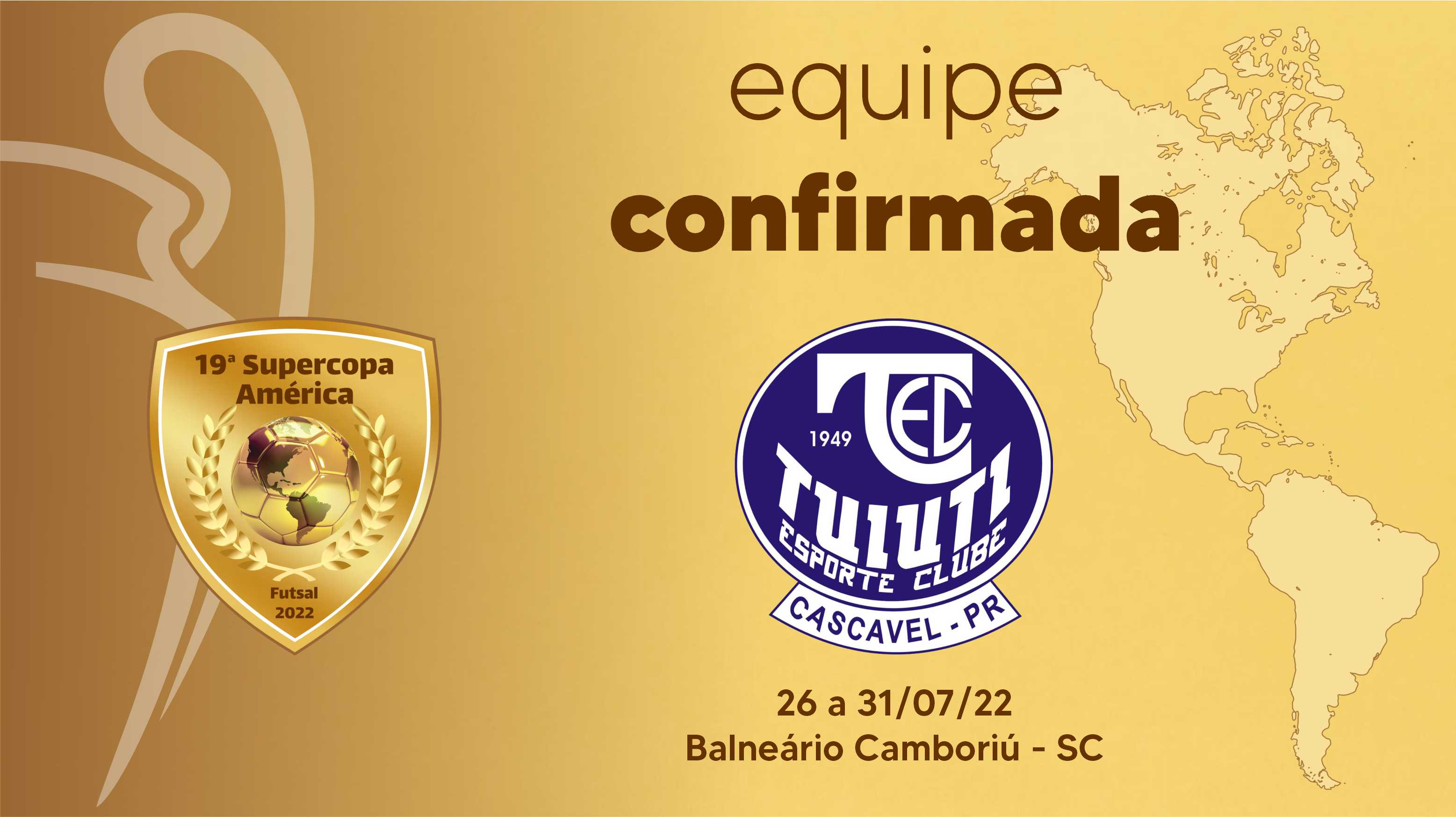 Tuiuti representa Cascavel e o Oeste do Paraná na Supercopa