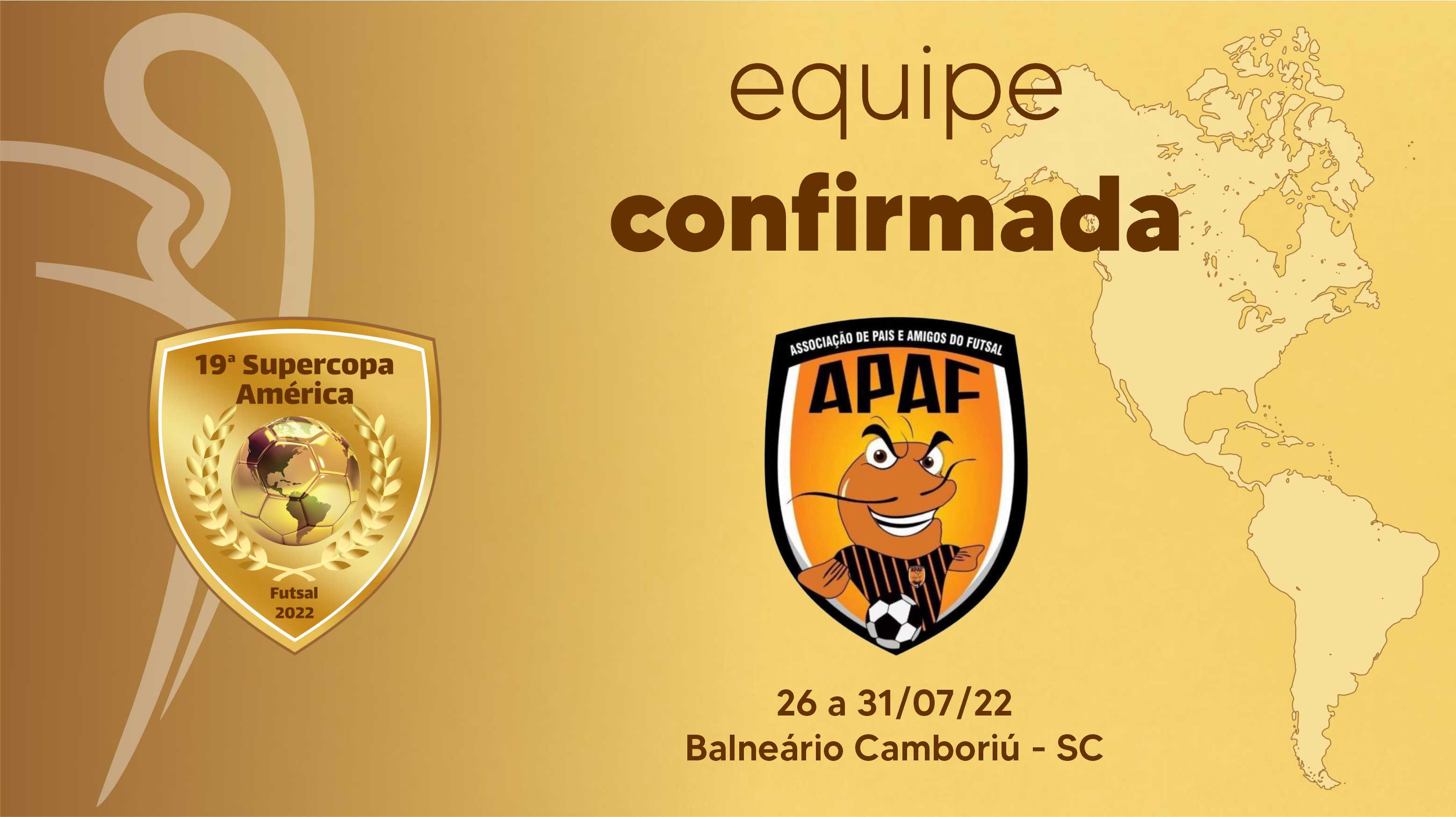 Apaf de Paranaguá fará sua estreia na Supercopa