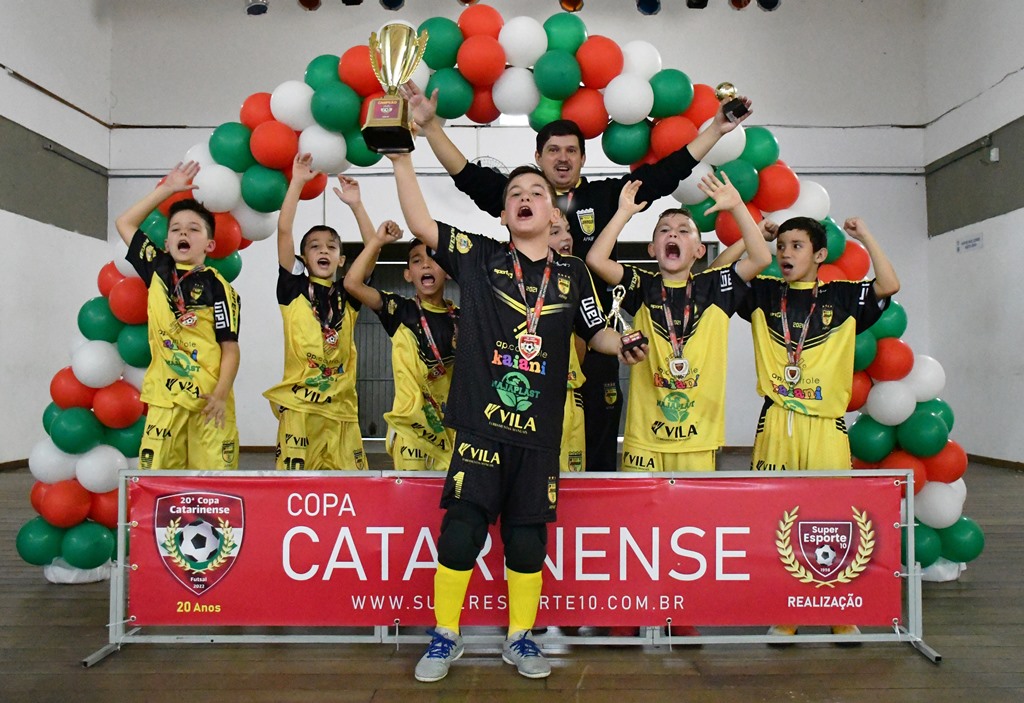 Jaraguá leva a taça na Sub-09