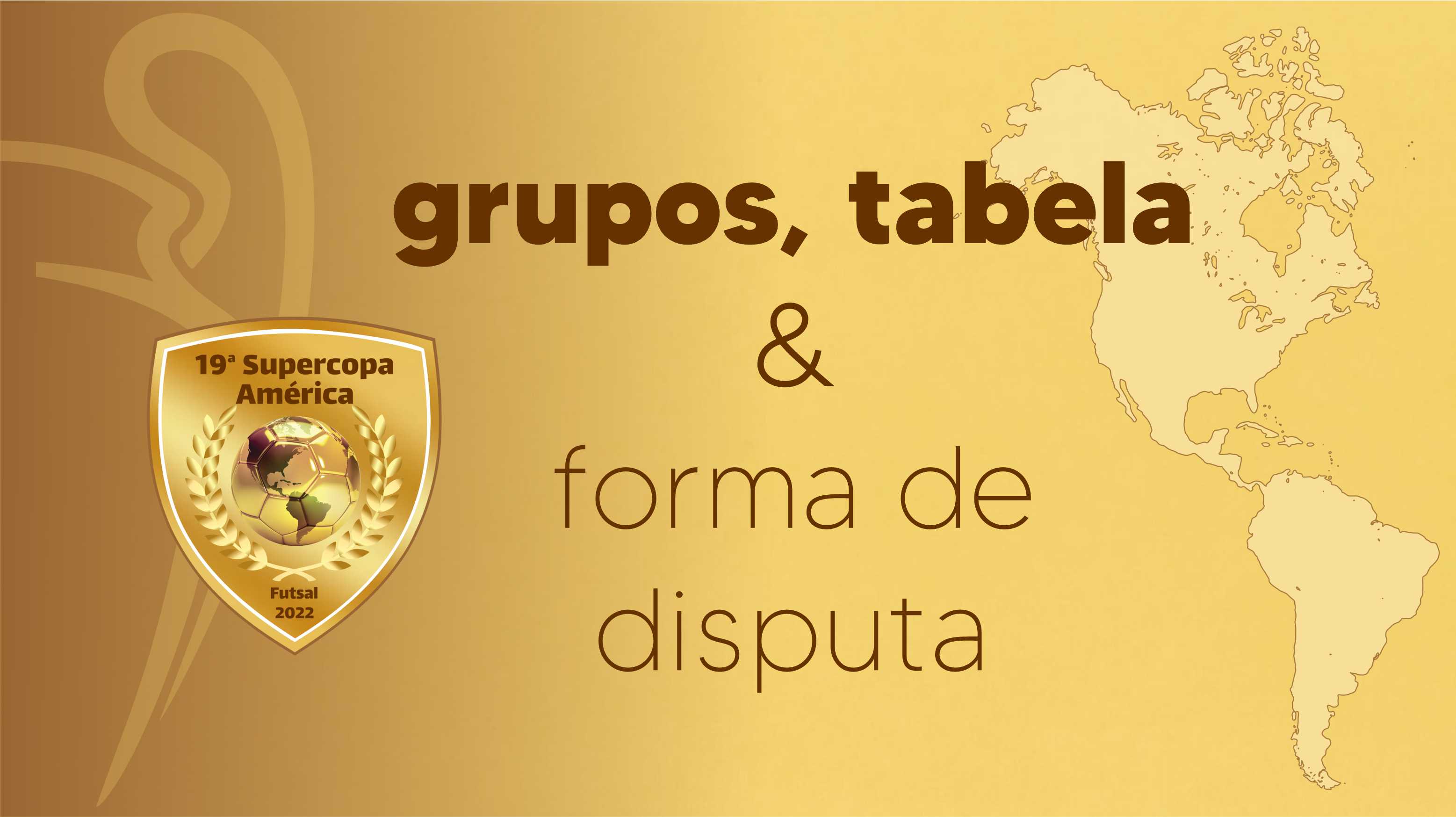 Conheça grupos, regulamento, tabela e forma de disputa