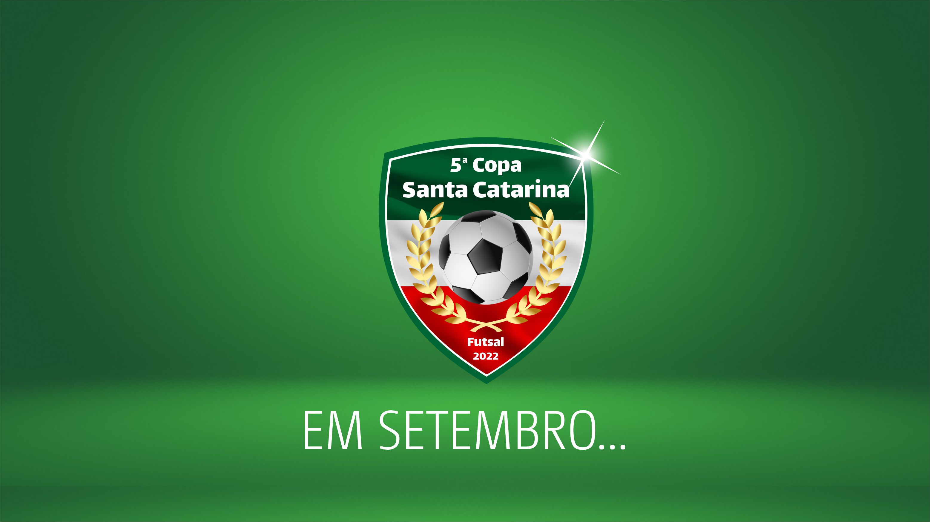 Em setembro e outubro tem Copa SC de Futsal