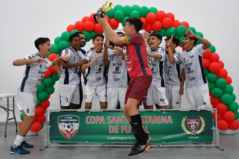 Confira o resultado dos jogos da 1ª fase da Copa Santa Catarina de Futsal  sub 8. - Elase