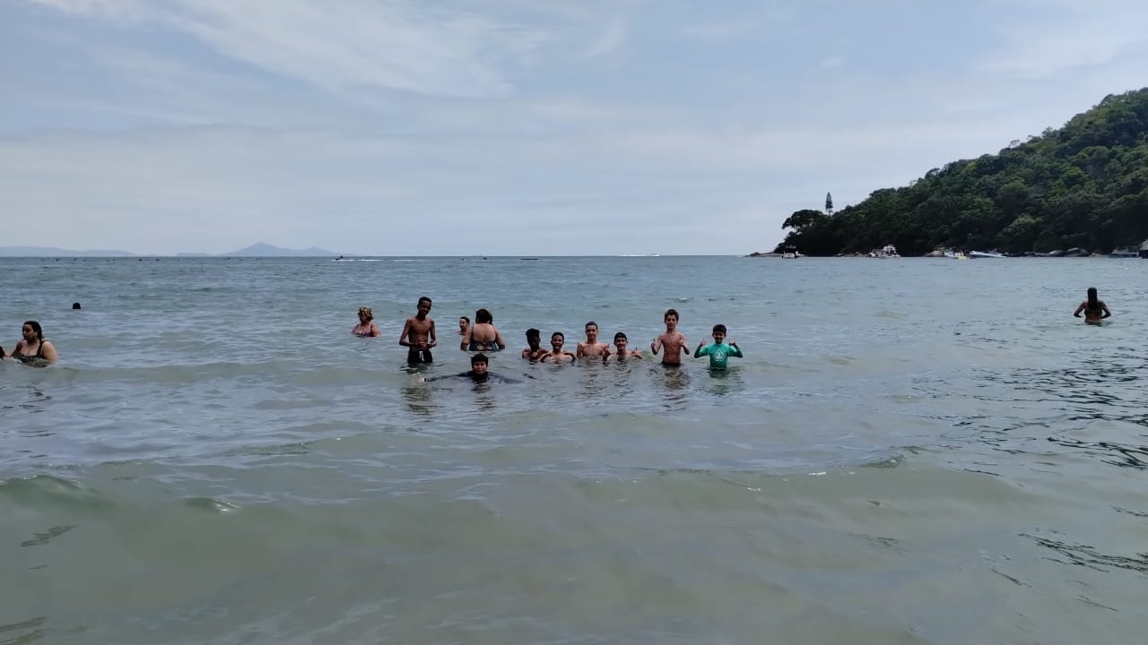 Quarto dia: folga, banho de mar e Seleção na Copa...