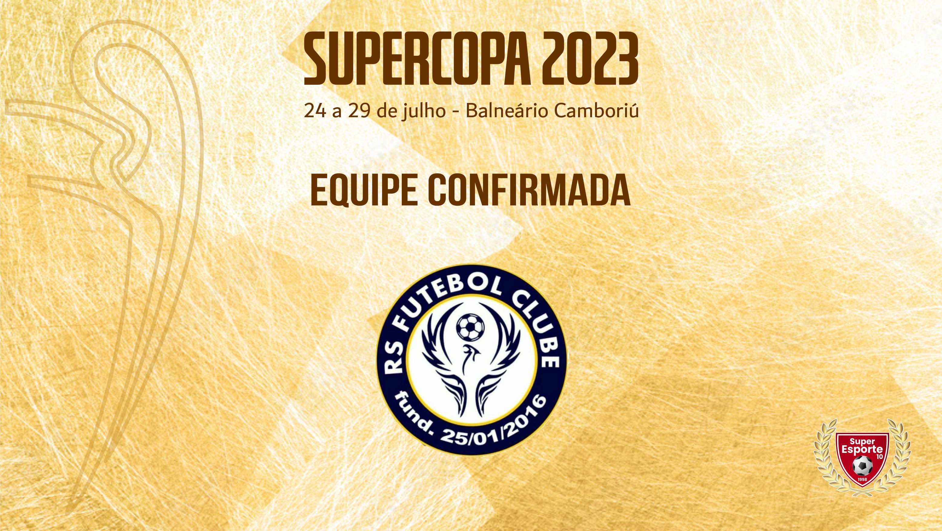 RS Futebol Clube vem para disputar mais títulos