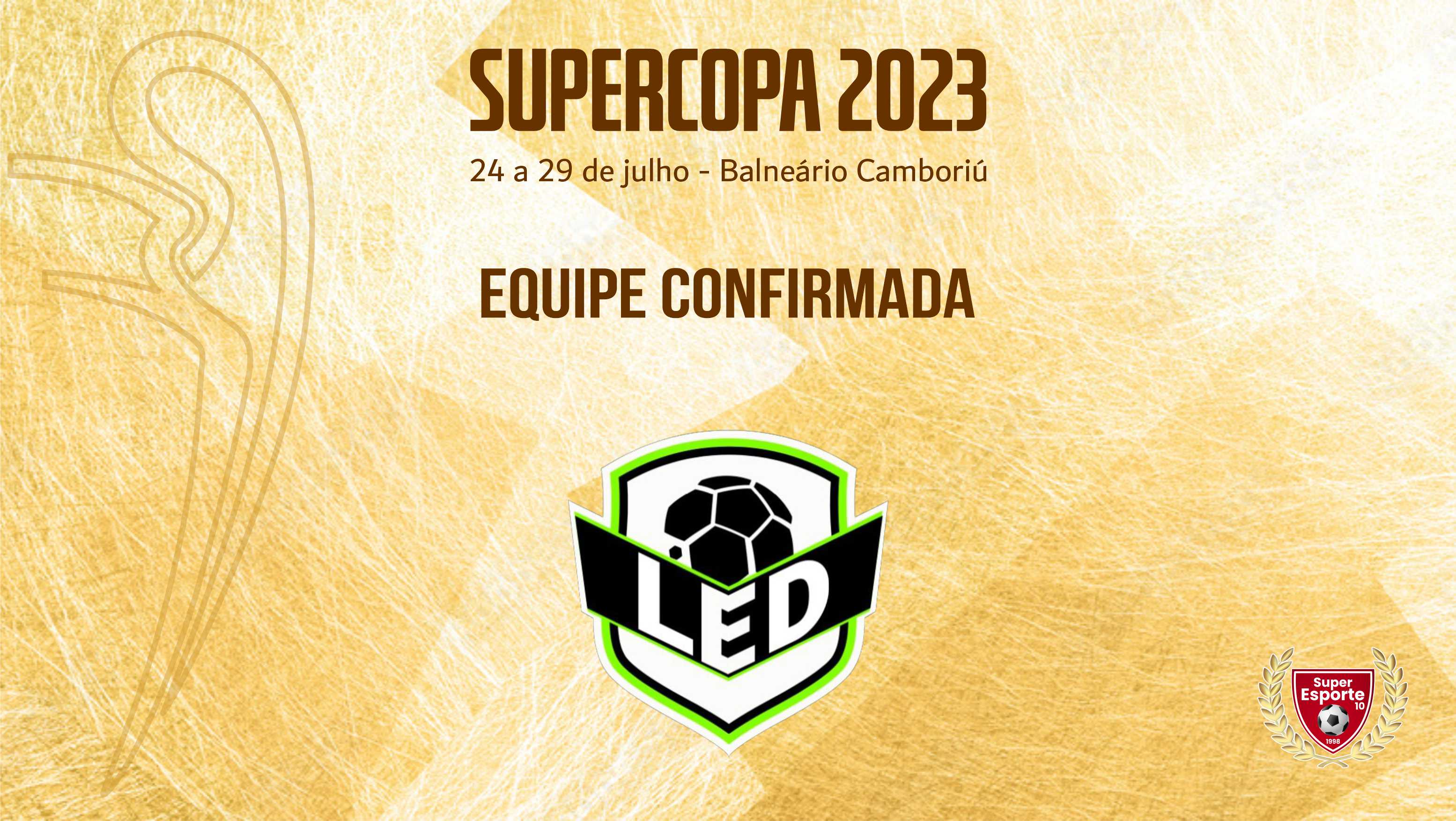 LED também representará o Rio de Janeiro