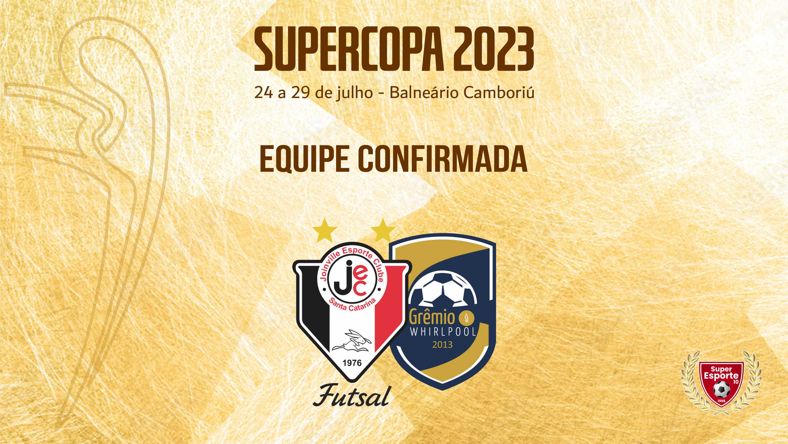 JEC/Whirlpool também representa Joinville na Supercopa