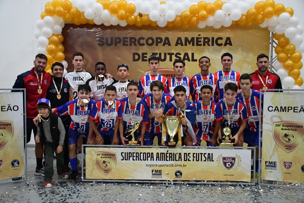 Olympico de Minas Gerais ganha a taça na Sub-15