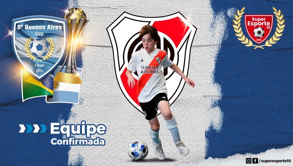 River Plate confirmado na Sub-08/09/10 e 13