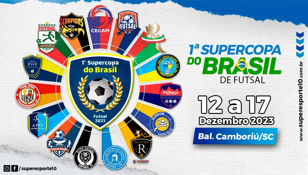 Sai a Tabela de Jogos da Supercopa do Brasil