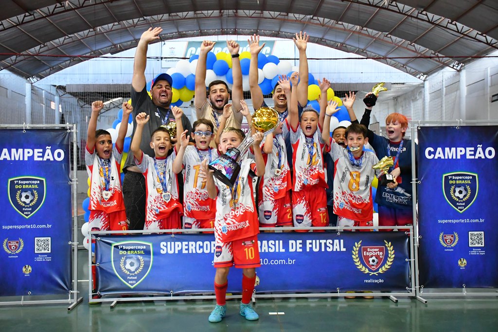 Taça da Sub-08 fica com o Palhoça Esporte Clube