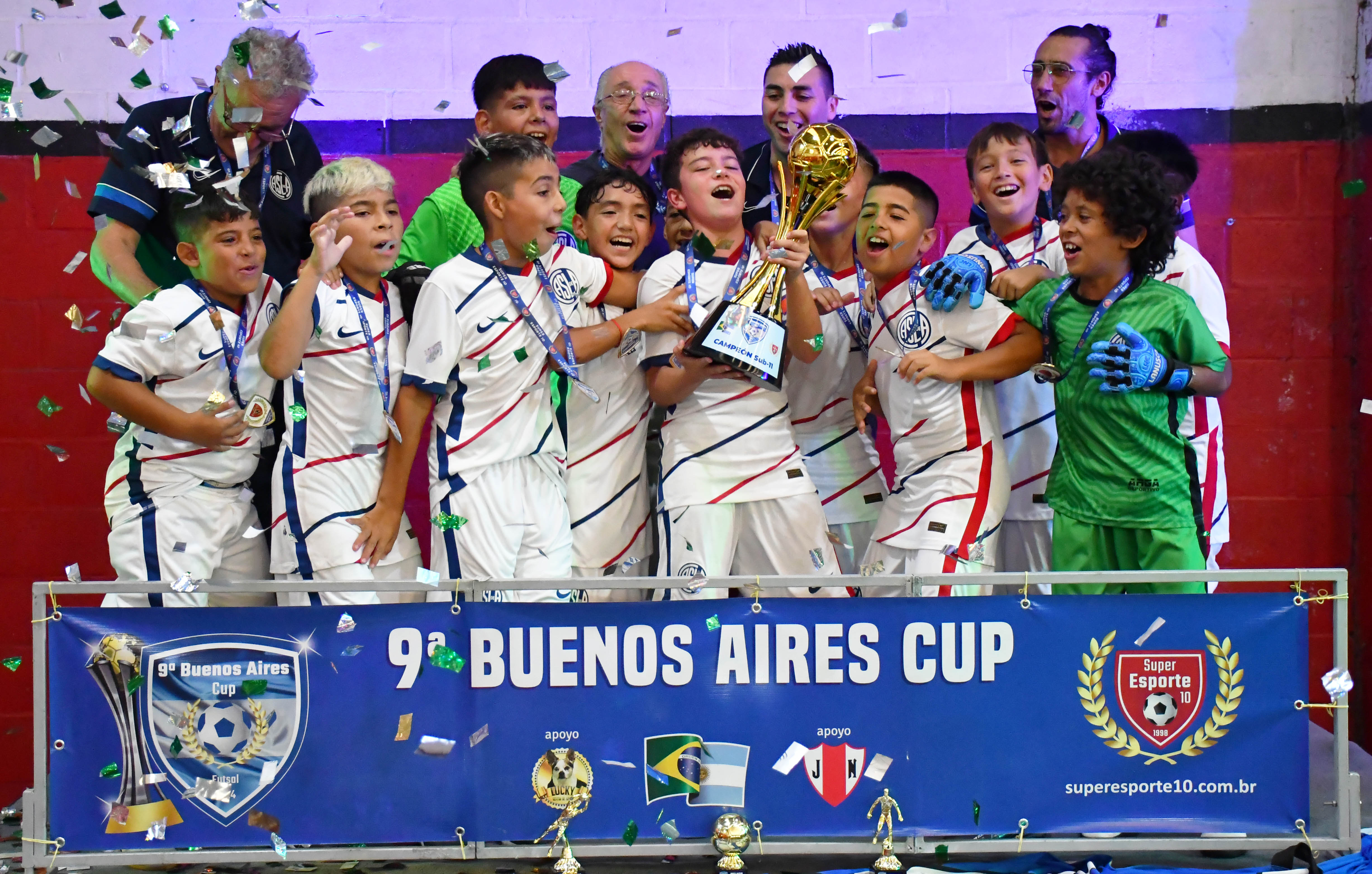 Categoria sub-11 fica com o San Lorenzo de Almagro