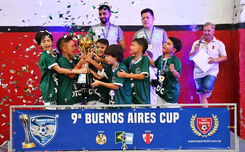 Goiás conquista o título na categoria Sub-08