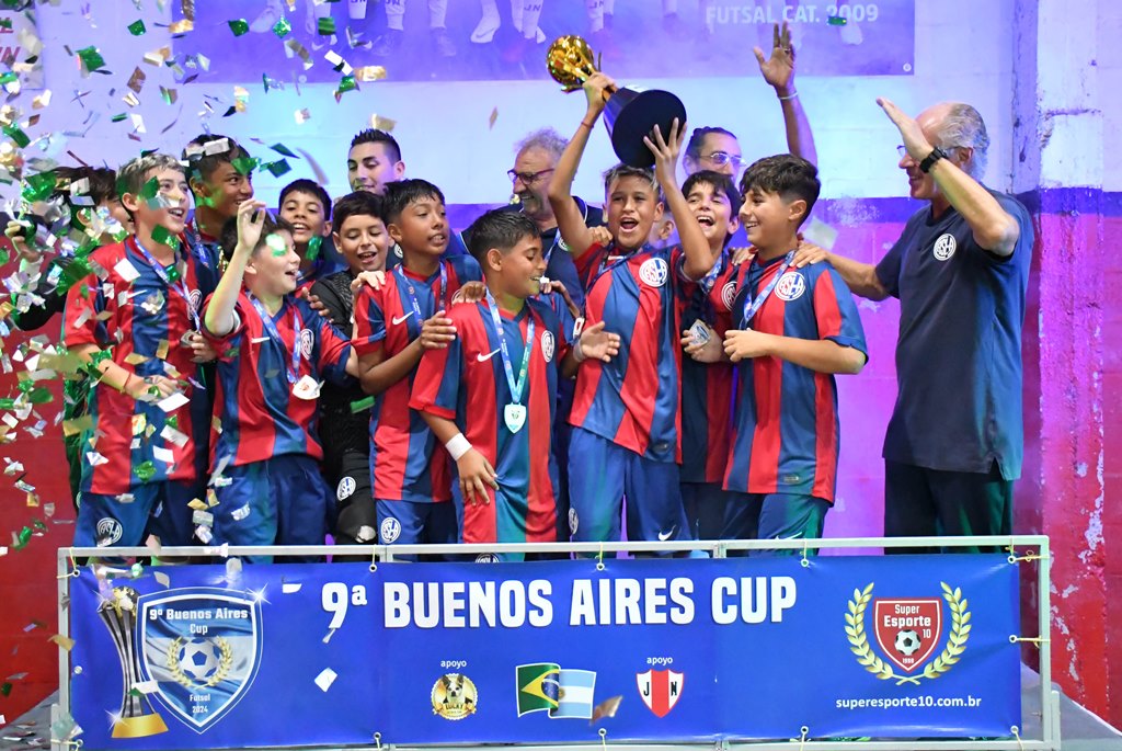 San Lorenzo faz quatro e conquista a Sub-12