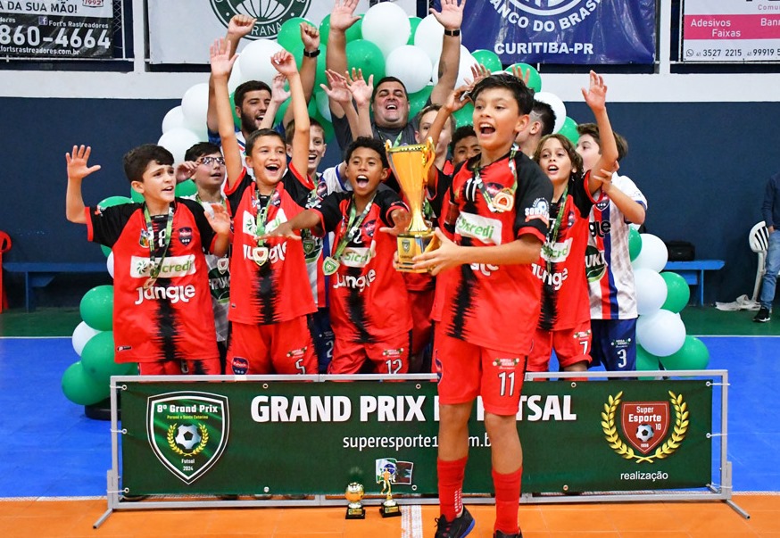 Palhoça vence jogo parelho e é campeão Sub-12