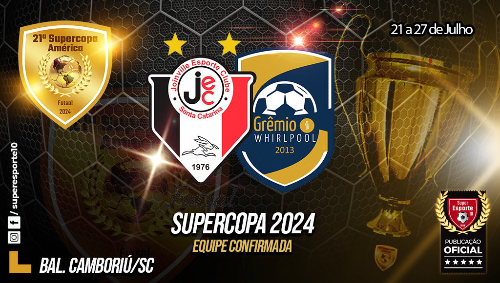 JEC/Whirlpool estará mais uma vez na Supercopa