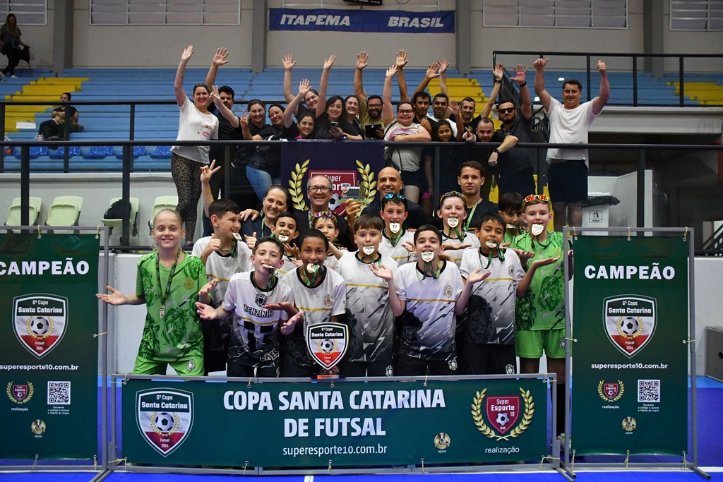 Leões, de Timbó, é o vencedor na categoria Sub-11