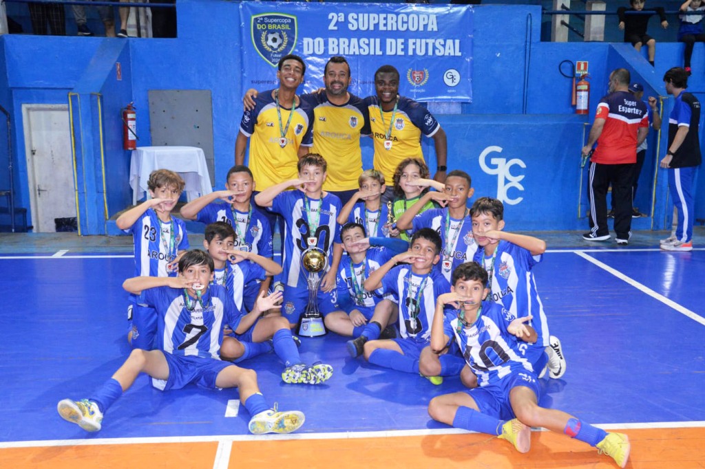 Arouca Barra Clube é o campeão da Categoria Sub-11