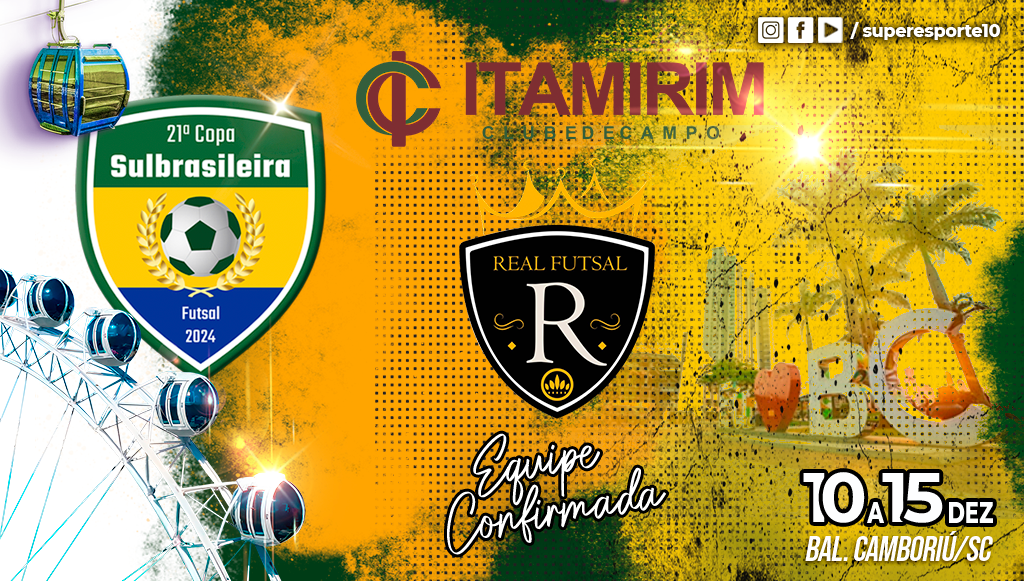 Real/Itamirim participará da 21ª Copa Sulbrasileira