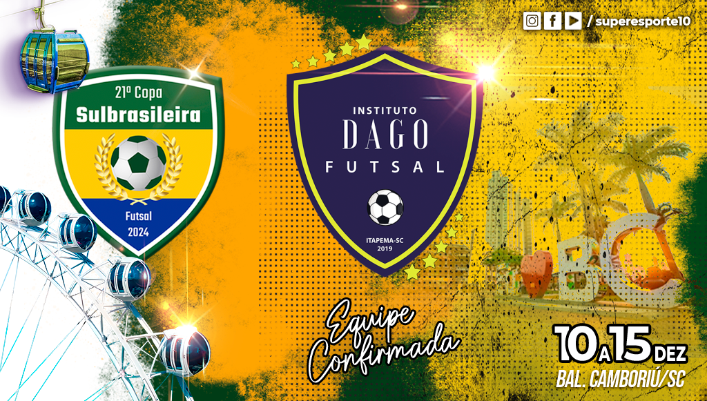 Instituto Dago representará Itapema na Copa Sulbrasileira