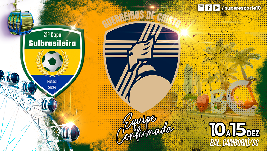 Guerreiros de Cristo disputará a Copa Sulbrasileira