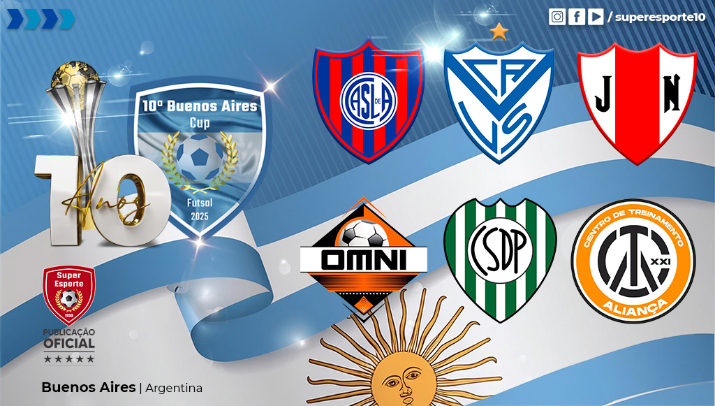 Já está disponível a Tabela de Jogos da BA Cup/10anos