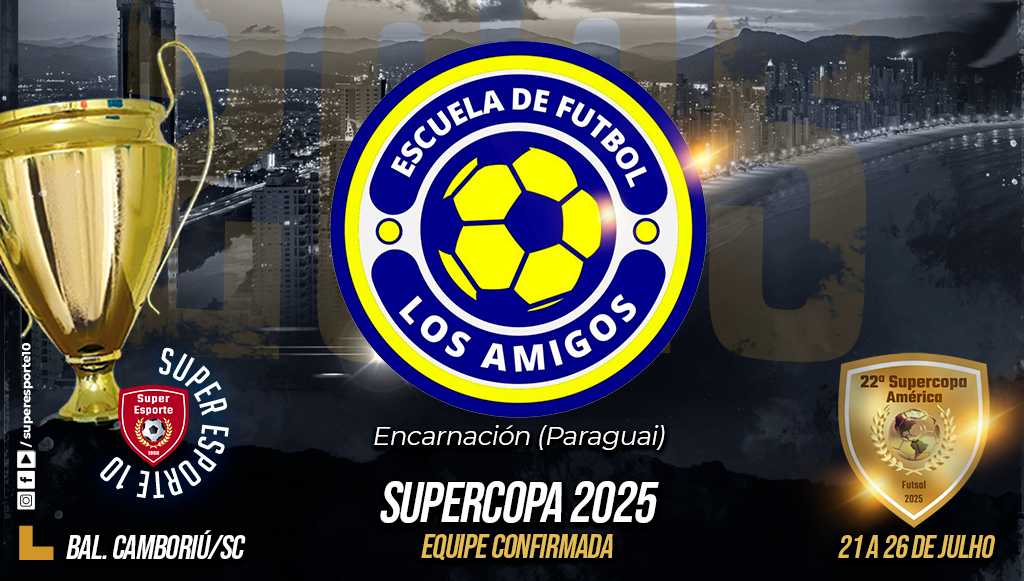 Virá do Paraguai mais um participante da Supercopa 2025