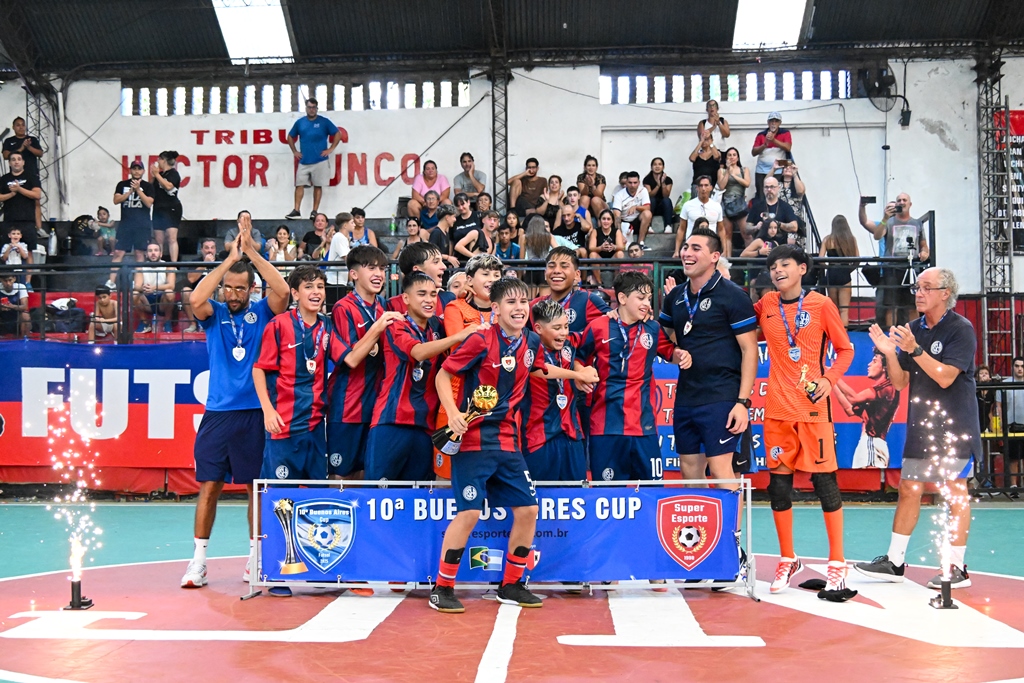San Lorenzo vence clássico e é campeão Sub-14