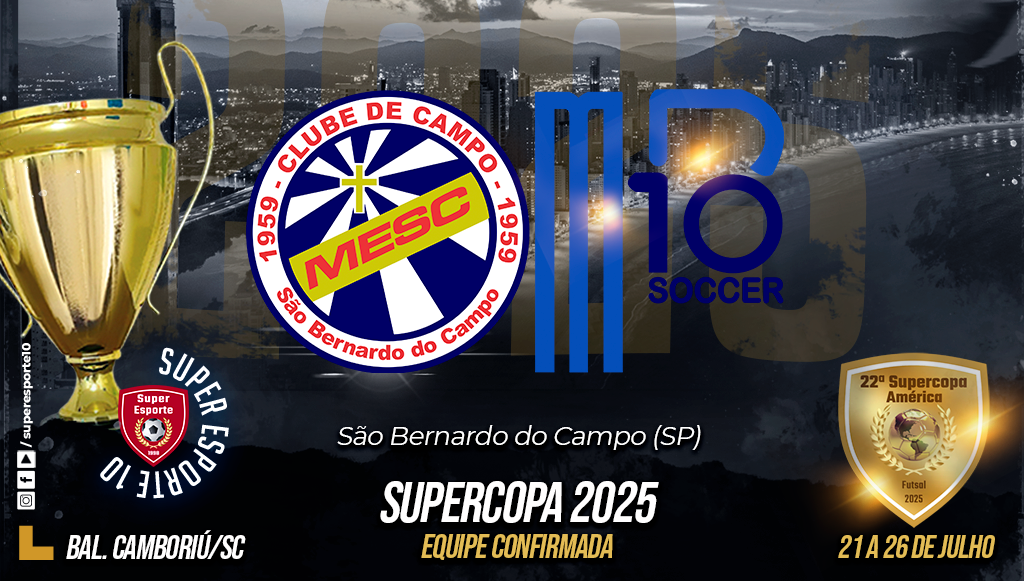 MESC, de São Paulo, é mais uma presença na Supercopa América