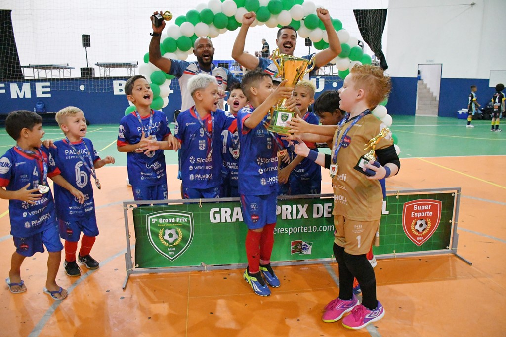 Palhoça vira e conquista a Categoria Sub-08