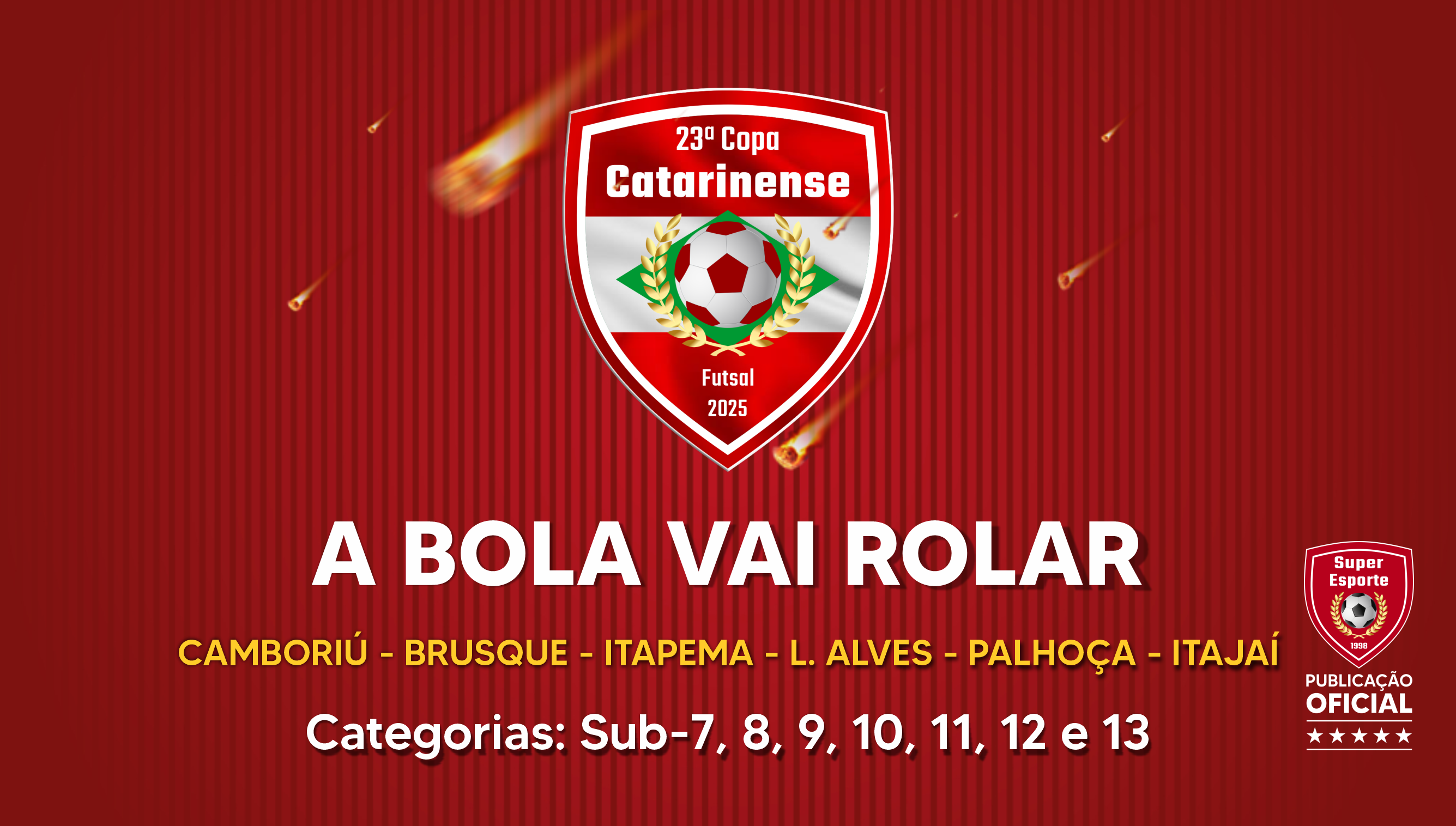 Vai começar a maior Copa Catarinense da história