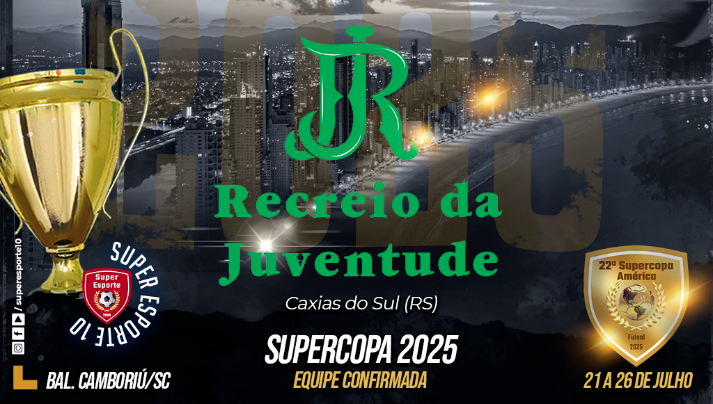 Recreio da Juventude é mais um clube gaúcho na Supercopa