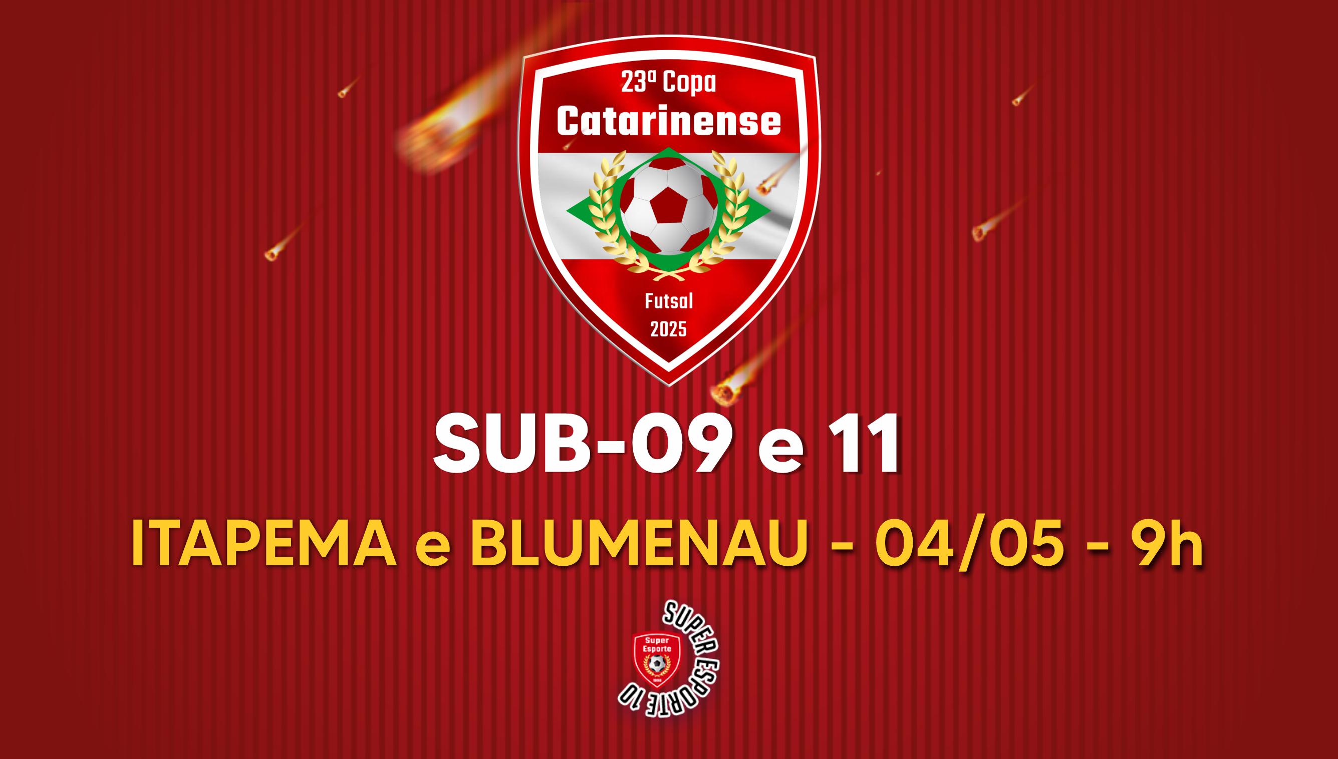 Subs-09 e 11 jogam a 3ª fase neste domingo