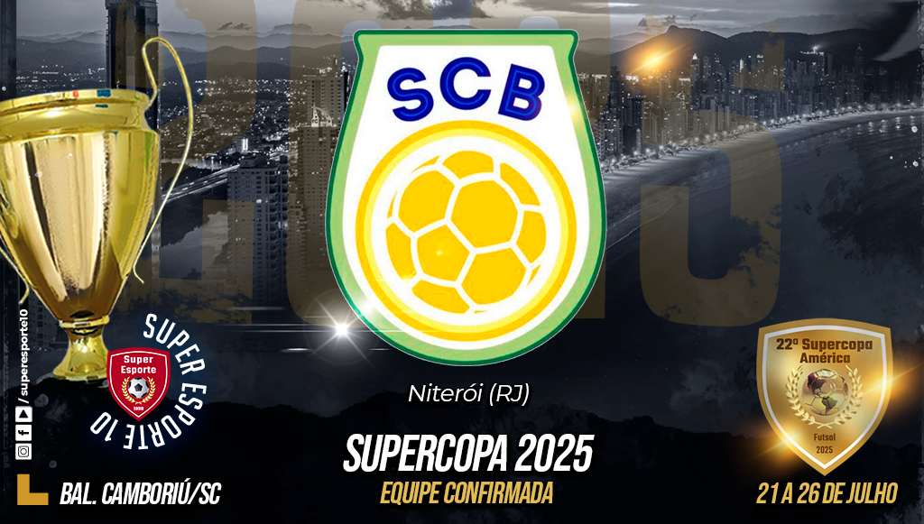 Brazil, de Niterói, anuncia a sua presença na Supercopa