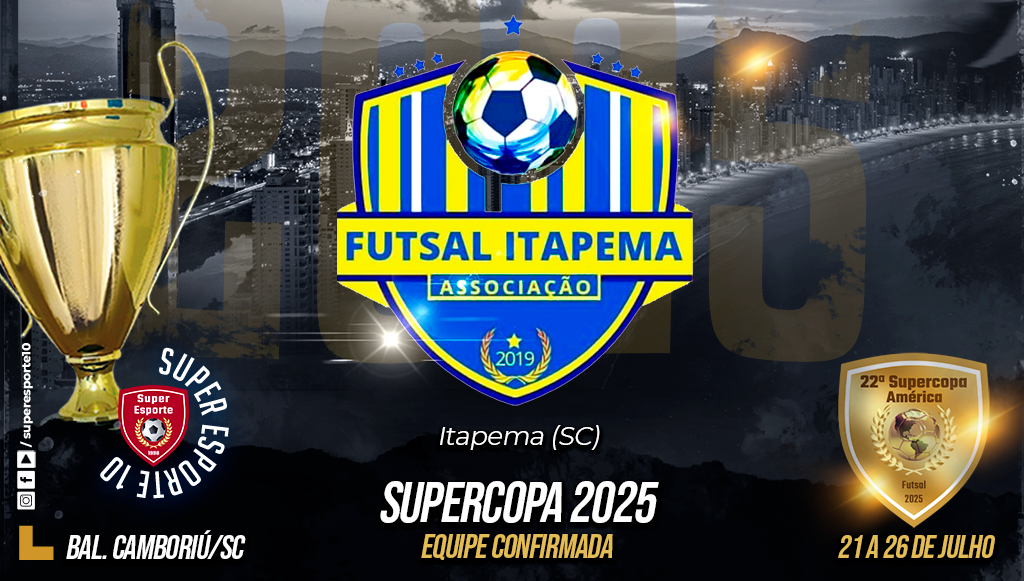 Itapema Futsal é outro catarinense na Supercopa América