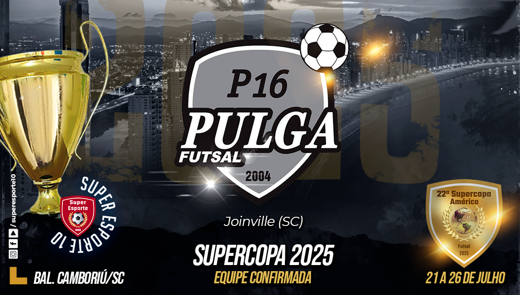 Pulga Futsal disputará a Supercopa América