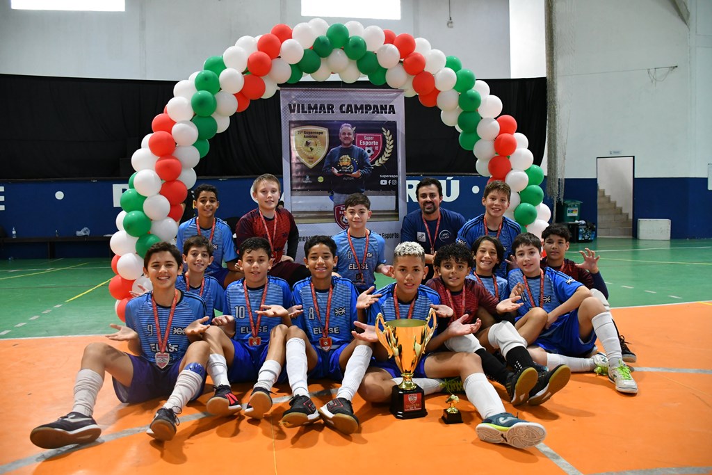 Elase conquista a categoria Sub-12 da Catarinense