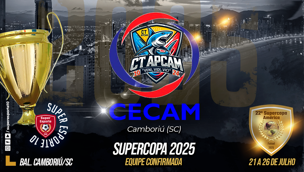 CT Apcam/Cecam confirma presença na Supercopa