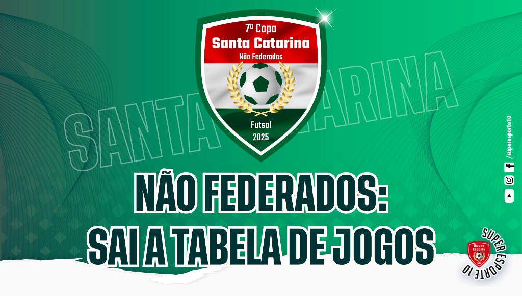 Confira a Tabela de Jogos da 